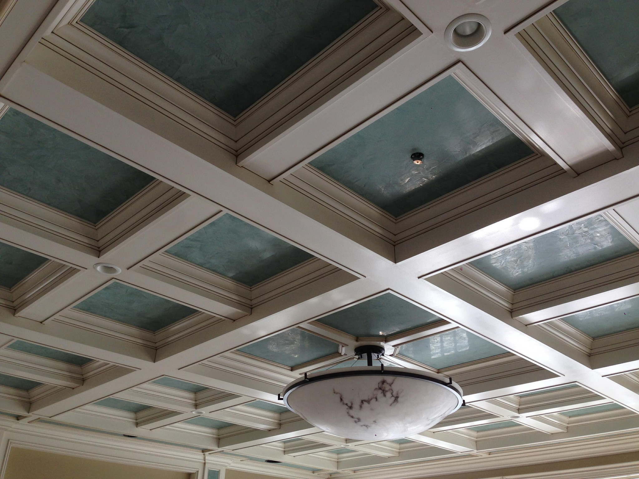Specialty — coffered ceiling